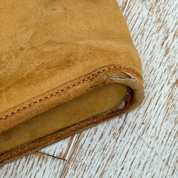 Coach Vintage 60’s Bonnie Cashin Skinny Kisslock Tote Camel Leather - Picture 9 of 16